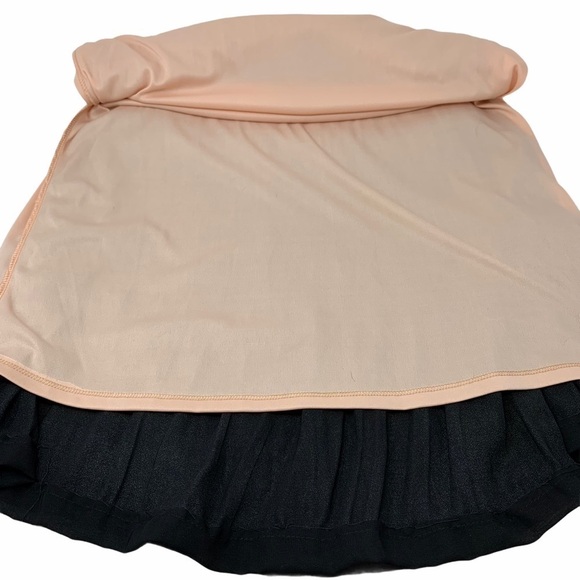 Mark. Peach Ombré Pleated A-Line Midi Skirt Size Small Petite - Picture 8 of 12